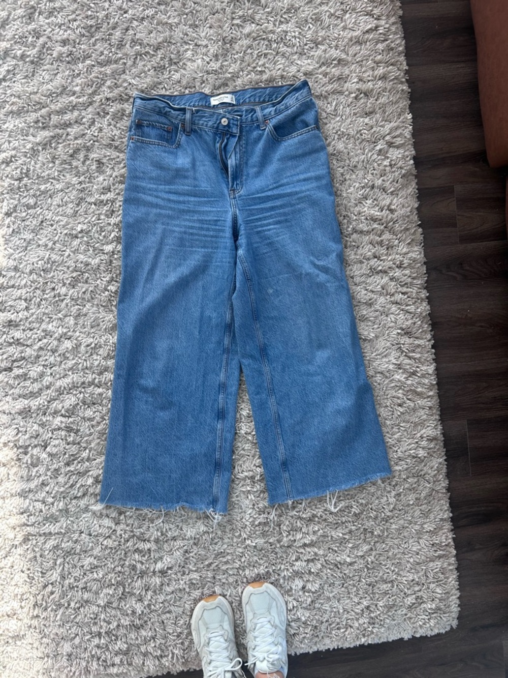 Abercrombie & Fitch Classic Blue High-Rise Jeans - Picture 4 of 5